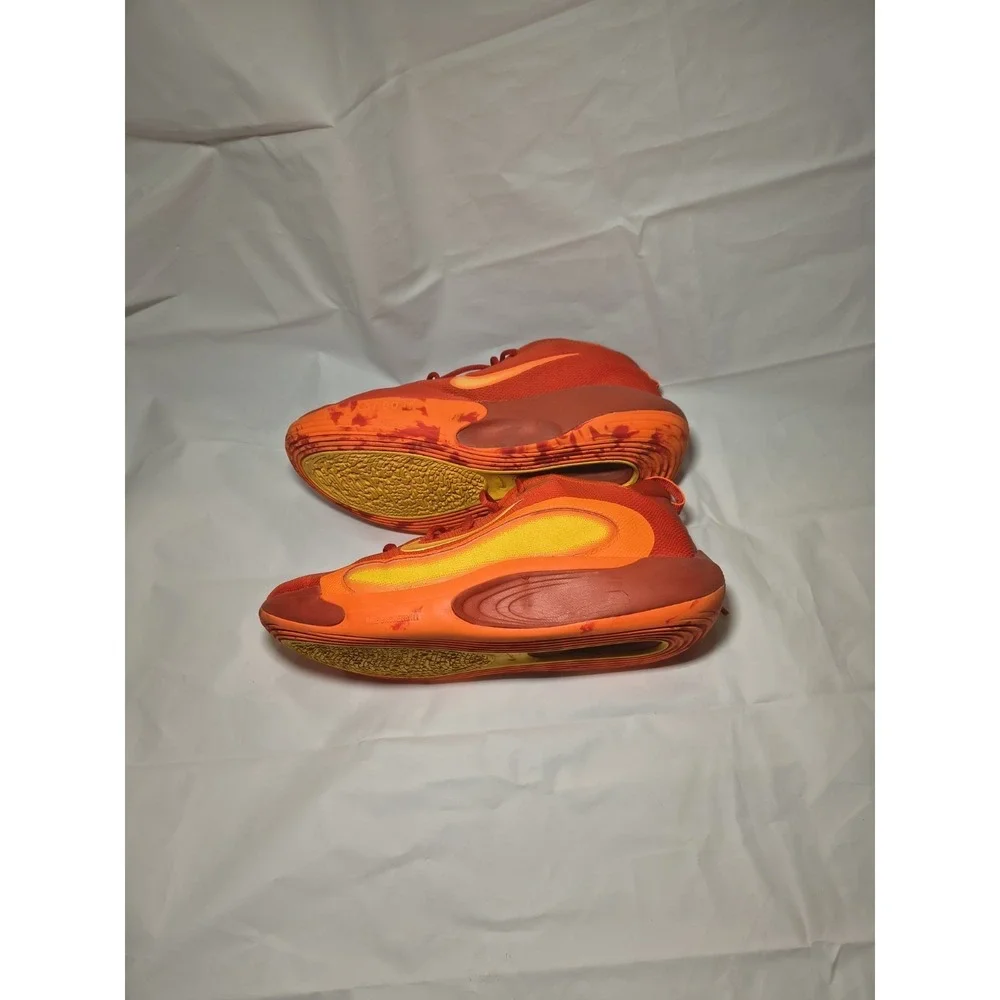 Nike IsoFly Big Kids Basketball Shoes Team Orange Laser Orange FN4384-800 Size 7